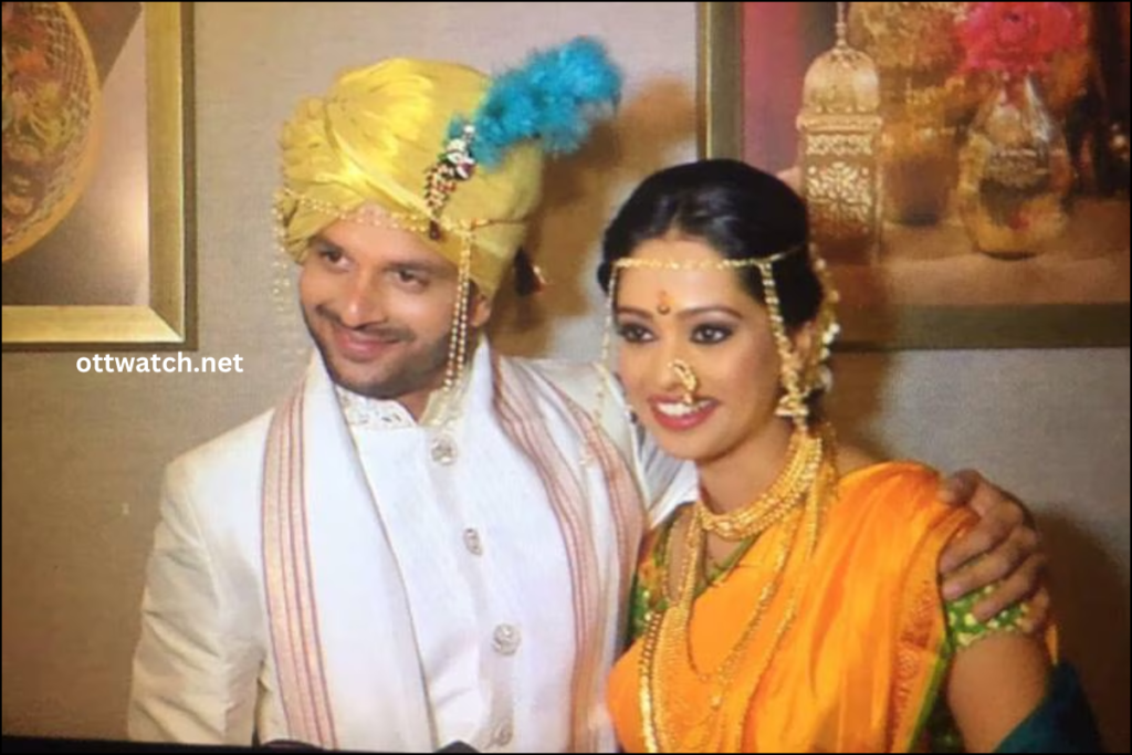 Mugdha Chaphekar with Husband